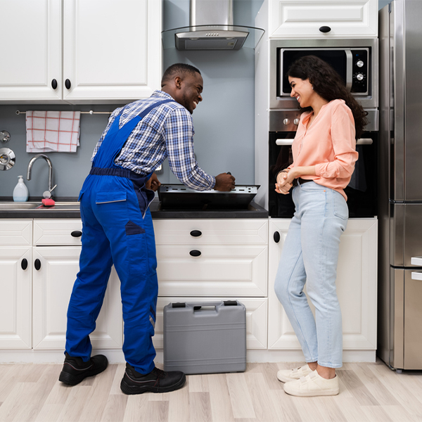 can you provide an estimate for cooktop repair before beginning any work in Highfalls North Carolina